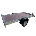 Remorca auto 750kg basculabila REPO transport ATV 2600 x 1350mm - imagine 2