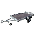 Remorca auto 750kg basculabila REPO transport ATV 2600 x 1350mm