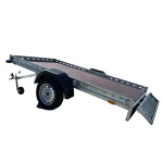 Remorca auto 750kg basculabila REPO transport ATV 2600 x 1350mm - imagine 7
