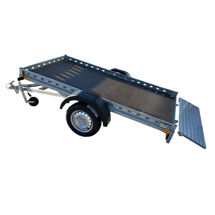 Remorca auto 750 Kg basculabila REPO transport ATV 2400 X 1250 mm - imagine 3