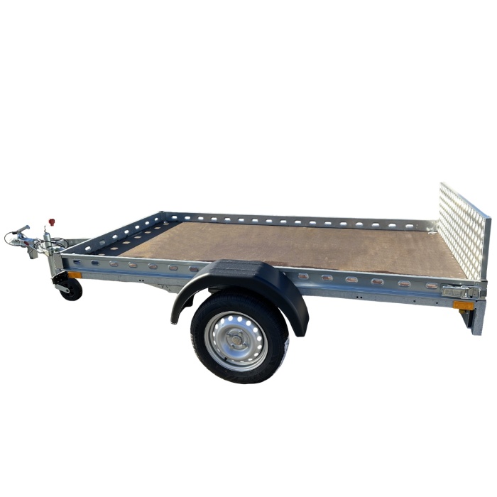 Remorca auto 750 Kg basculabila REPO transport ATV 2400 X 1250 mm - imagine 2