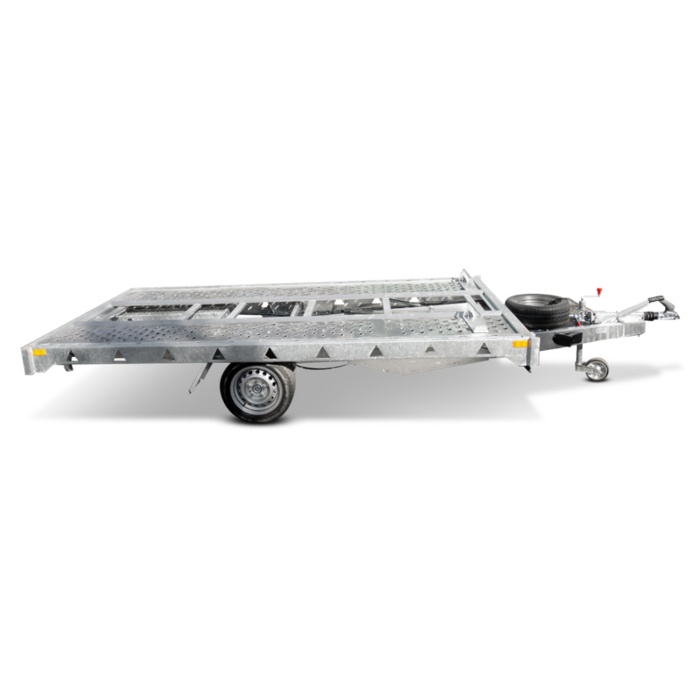 Remorca platforma auto 1500 Kg REPO RSA 3500 X 1900 mm - imagine 4