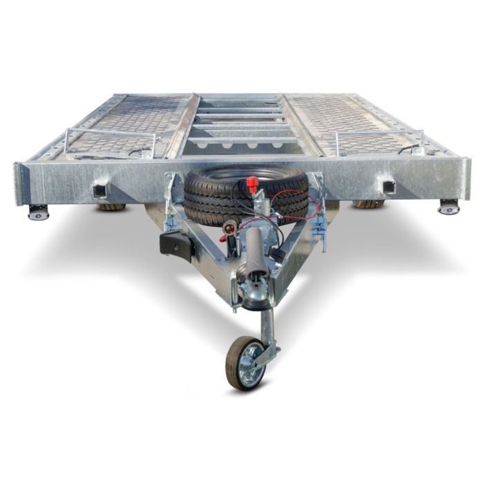 Remorca platforma auto 1500 Kg REPO RSA 3500 X 1900 mm - imagine 3
