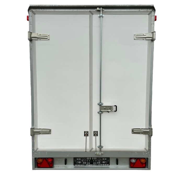 Remorca fast food furgon REPO SEC 3016/30 4400 x 2000 x 2250mm - imagine 3