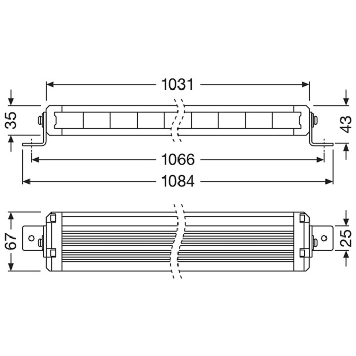LED Bar OSRAM VX1000-CB SM Combo - imagine 5