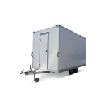 Remorca fast food 2700kg REPO SSC 4022 cu 2 deschideri 4300x2215x2805mm