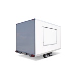 Remorca fast food 2700kg REPO SSC 4022 cu 2 deschideri 4300x2215x2805mm - imagine 4