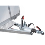 Remorca fast food 2700kg REPO SSC 4022 cu 2 deschideri 4300x2215x2805mm - imagine 3