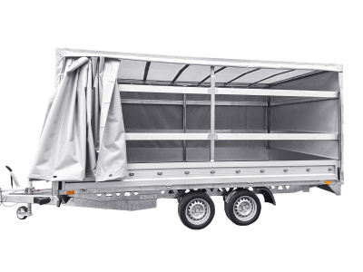 Remorca auto 3500kg cargo REPO SSD 4121 4100 x 2100 x 300 mm - imagine 8