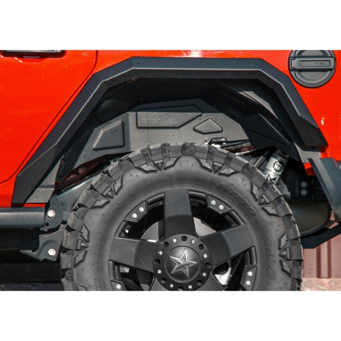 Kit carenaje aparatoare noroi aluminiu Jeep Wrangler JT , 4XE, Gladiator JT - RIVAL - imagine 7