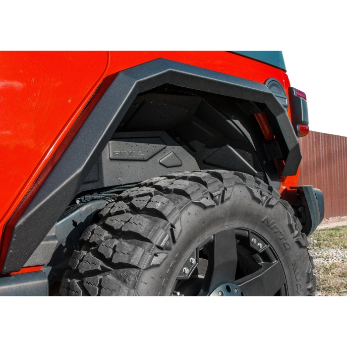 Kit carenaje aparatoare noroi aluminiu Jeep Wrangler JT , 4XE, Gladiator JT - RIVAL - imagine 6