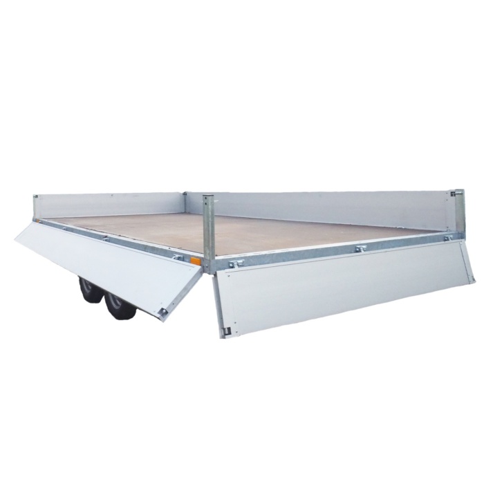 Remorca auto 2700kg cargo REPO SSD 4121 4100 x 2100 x 300mm - imagine 3