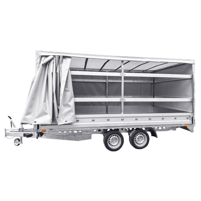 Remorca auto 2700kg cargo REPO SSD 4121 4100 x 2100 x 300mm - imagine 8