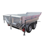 Remorca auto 2750kg dumper basculabila REPO dublu ax 2800 x 1600 x 600 mm - imagine 3