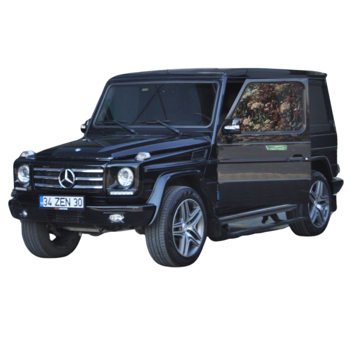 Praguri laterale electrice iluminate LED Mercedes G-Class T-Max - imagine 2