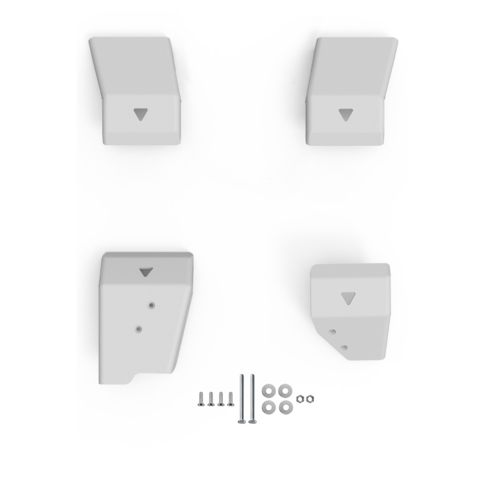 Kit 5 scuturi de protectie aluminiu Ineos Grenadier - RIVAL - imagine 6