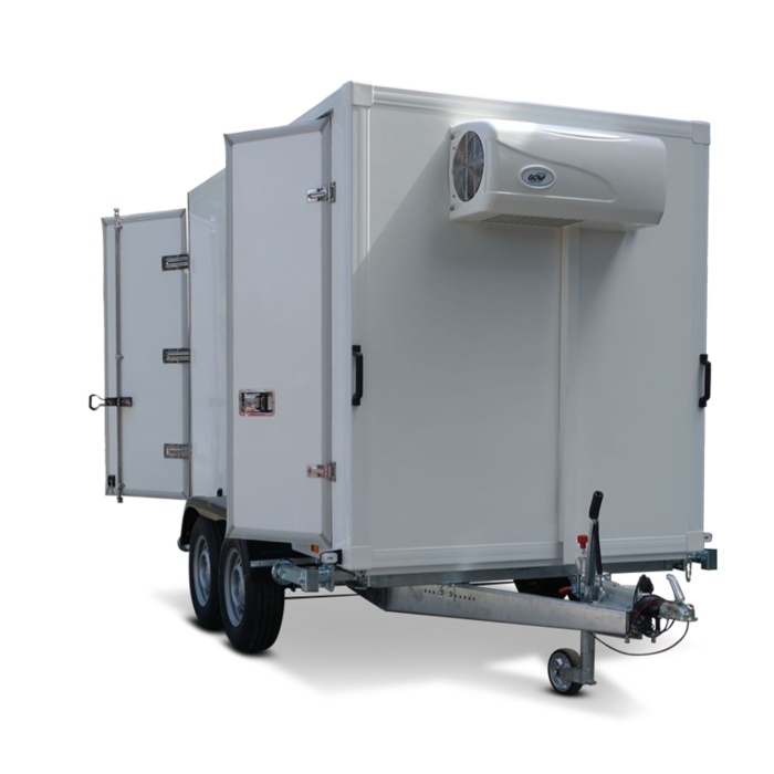 Remorca frigorifica 3000kg REPO 3618 3600 x 1800 x 1800mm - imagine 3