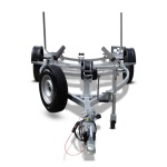 Remorca peridoc 1500kg 6M REPO TRK 6200 x 2100 mm