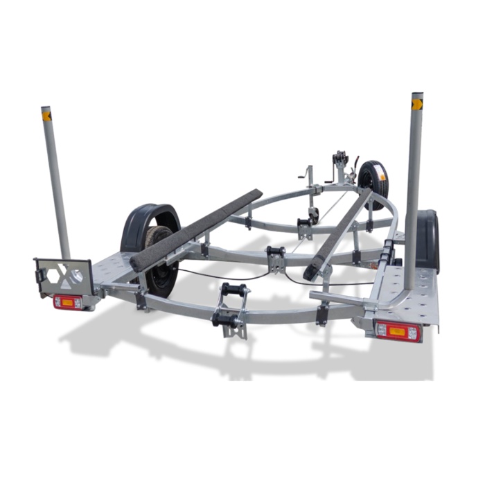 Remorca peridoc 1500kg 6M REPO TRK 6200 x 2100 mm - imagine 2