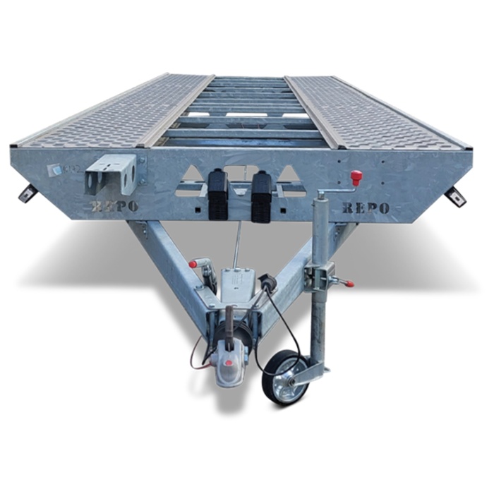 Remorca auto 3500kg platforma REPO TSA 8521 8500 x 2100 x 750 mm - imagine 2