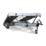 Remorca auto 2000kg platforma REPO SSA 4020 4000 x 2000 mm - imagine 4
