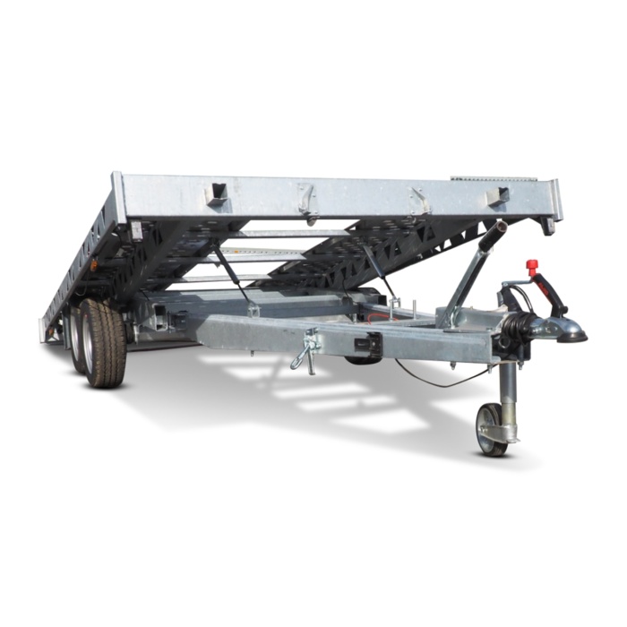 Remorca auto 2000kg platforma REPO SSA 4020 4000 x 2000 mm - imagine 4