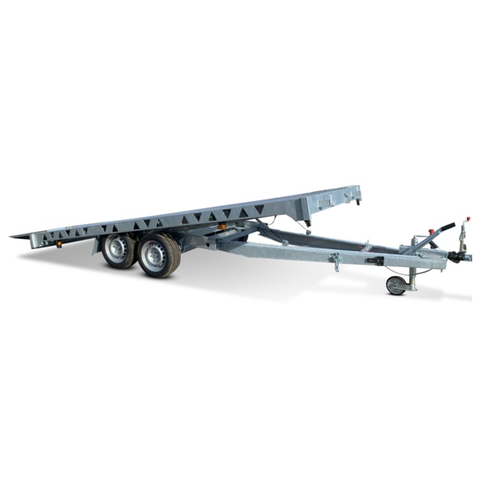 Remorca auto 2000kg platforma REPO SSA 4020 4000 x 2000 mm - imagine 3