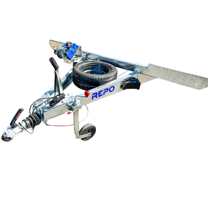 Remorca auto 2700kg platforma REPO AND 4500 X 2100 mm - imagine 5