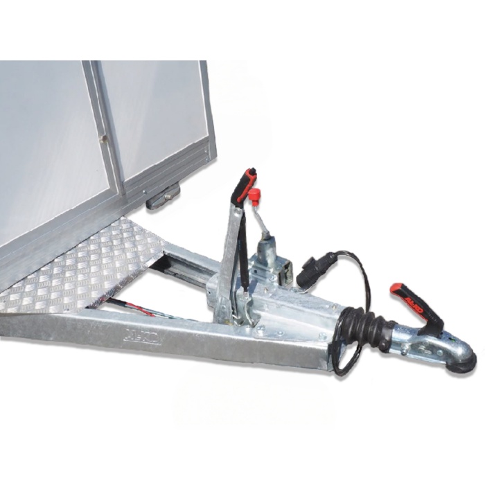 Remorca fast food REPO RSC 3022 1500 Kg cu 2 deschideri 4300x2215 x2805mm - imagine 2