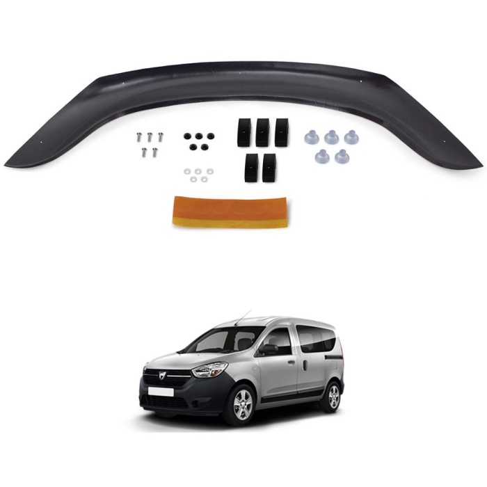 Deflector capota Dacia Dokker 2013 -> 4mm Best Ride - imagine 3