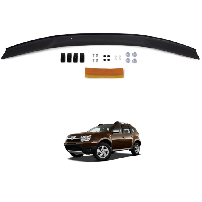 Deflector capota Dacia Duster 2010 - 2017 4mm Best Ride - imagine 3