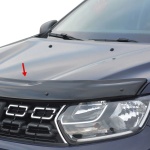 Deflector capota Dacia Duster 2018 -> 4mm Best Ride - imagine 4
