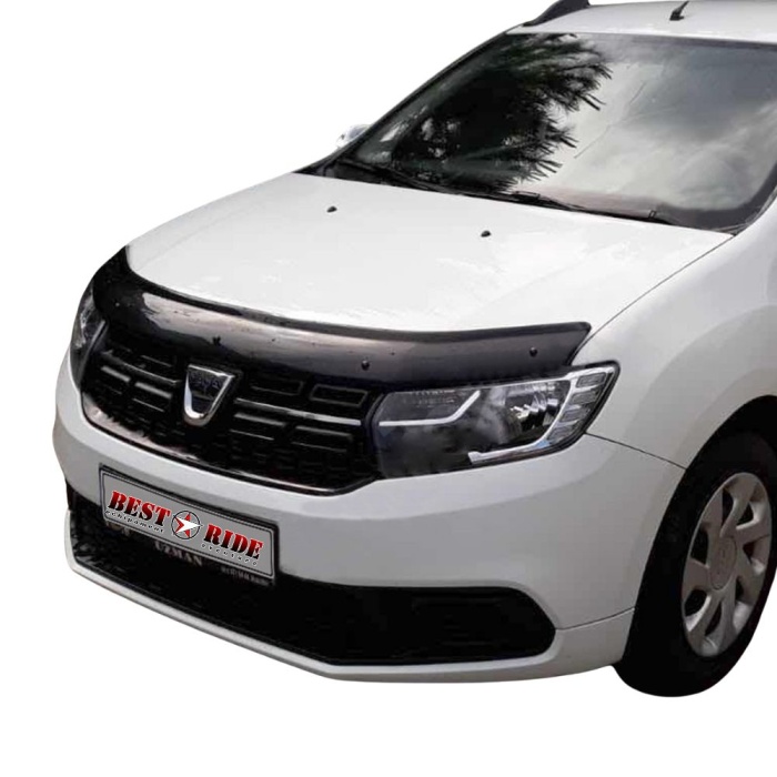 Deflector capota Dacia Logan / Logan MCV 2005 - 2012 4mm Best Ride - imagine 3