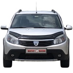 Deflector capota Dacia Sandero 2009 - 2012  4mm Best Ride - imagine 2