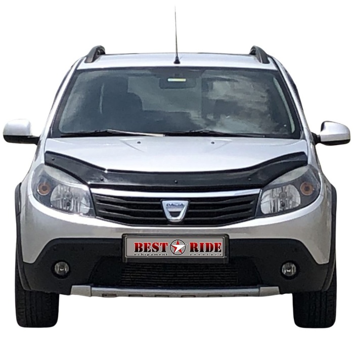 Deflector capota Dacia Sandero 2009 - 2012  4mm Best Ride - imagine 2
