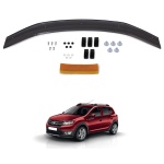 Deflector capota Dacia Sandero 2012 - 2020 4mm Best Ride - imagine 3