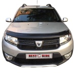 Deflector capota Dacia Sandero 2012 - 2020 4mm Best Ride - imagine 8