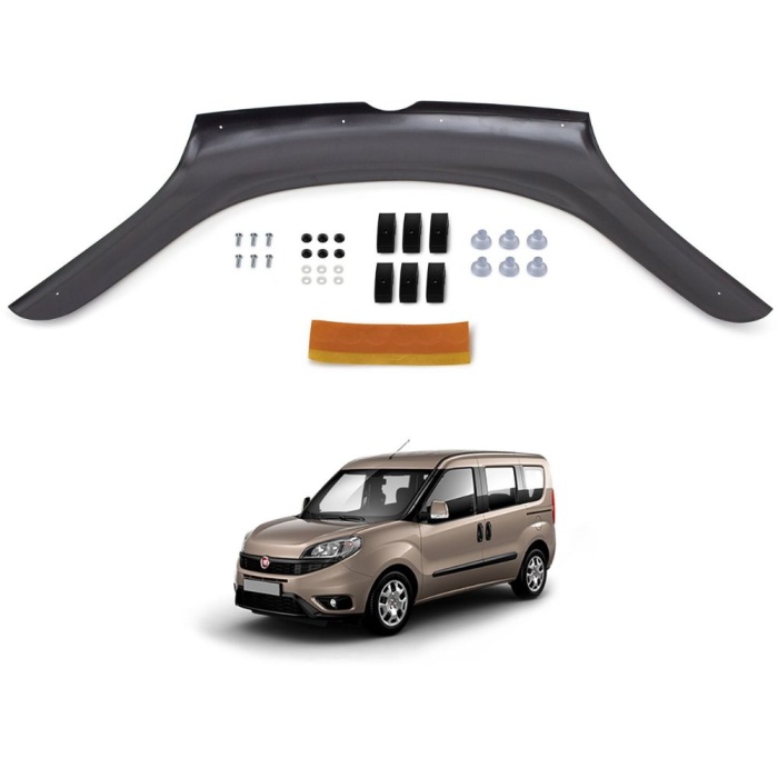 Deflector capota Fiat Doblo 2015 -> 4mm Best Ride - imagine 3