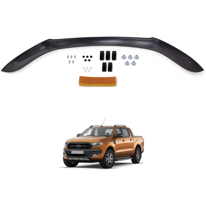 Deflector capota Ford Ranger 2016 - 2020 4mm Best Ride - imagine 3
