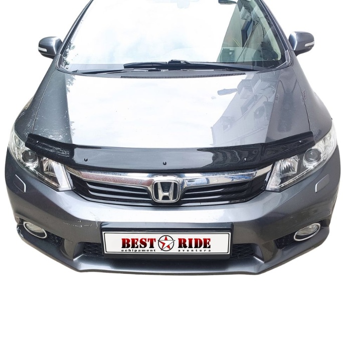 Deflector capota Honda Civic 9 2012 - 2016 4mm Best Ride - imagine 2