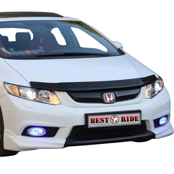 Deflector capota Honda Civic 9 2012 - 2016 4mm Best Ride - imagine 5