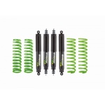 Kit suspensie Ironman 4x4 Toyota Land Cruiser 80 / 105 lift 100mm (4') cu amortizoare reparabile Heavy Duty Foamcell PRO