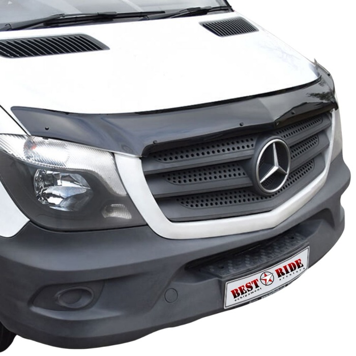 Deflector capota Mercedes SprinterW906 (Versiunea Lunga) 2014 - 2018 4mm Best Ride - imagine 2