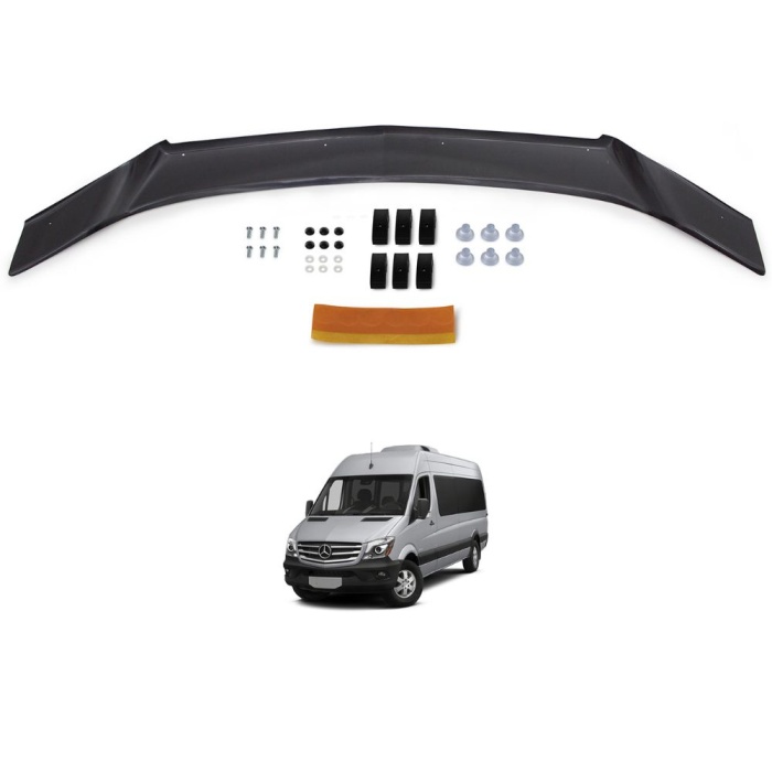 Deflector capota Mercedes SprinterW906 (Versiunea Lunga) 2014 - 2018 4mm Best Ride - imagine 3