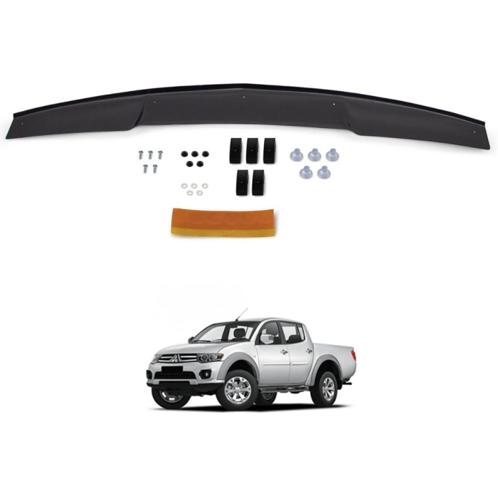 Deflector capota Mitsubishi L200 2007 - 2015 4mm Best Ride - imagine 3