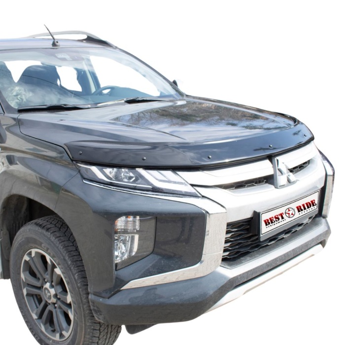 Deflector capota Mitsubishi L200 2019 -  4mm Best Ride - imagine 5