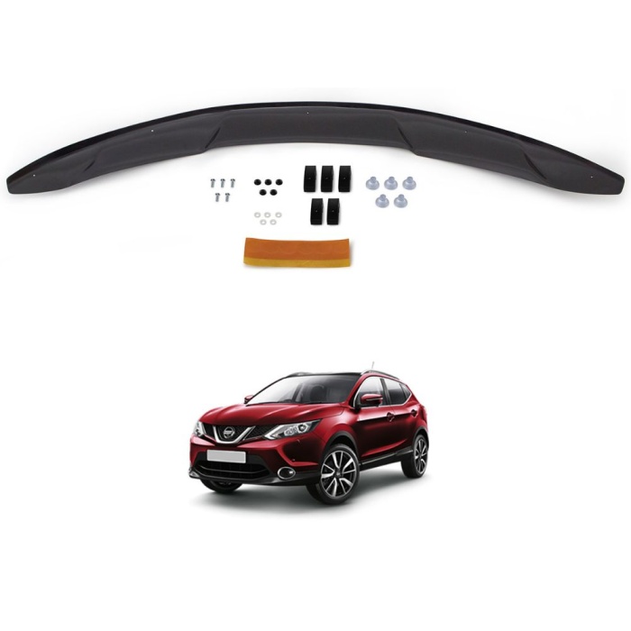 Deflector capota Nissan Qashqai 2014 - 2016 4mm Best Ride - imagine 3