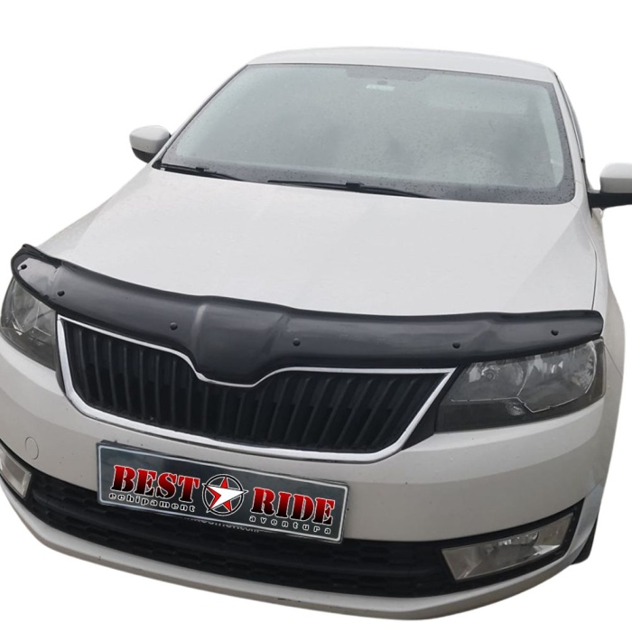 Deflector capota Skoda Rapid 2012-2019 4mm Best Ride - imagine 2