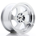 Janta aliaj Japan Racing JR15 15x8 ET20 4x100/108 Machined Silver