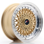 Janta aliaj Japan Racing JR9 15x7 ET20 4x100/108 Gold w/Machined Lip